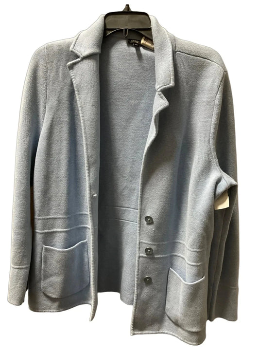Cardigan By Talbots In Blue, Size: 1x