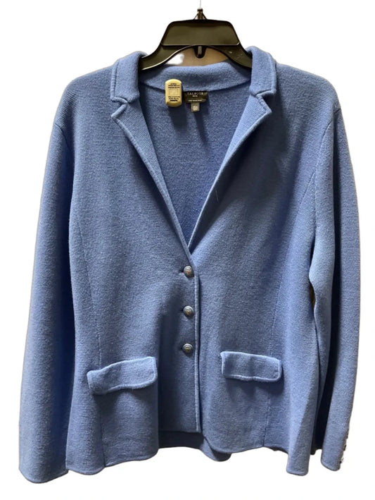 Cardigan By Talbots In Blue, Size: Xl