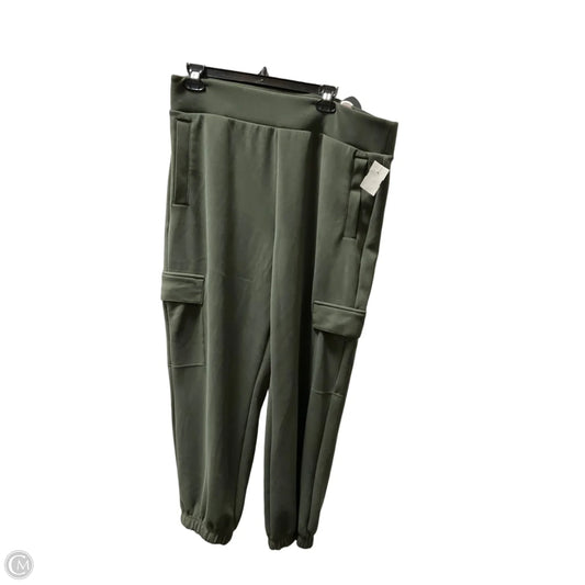 Athletic Pants By Calia In Green, Size: Xl