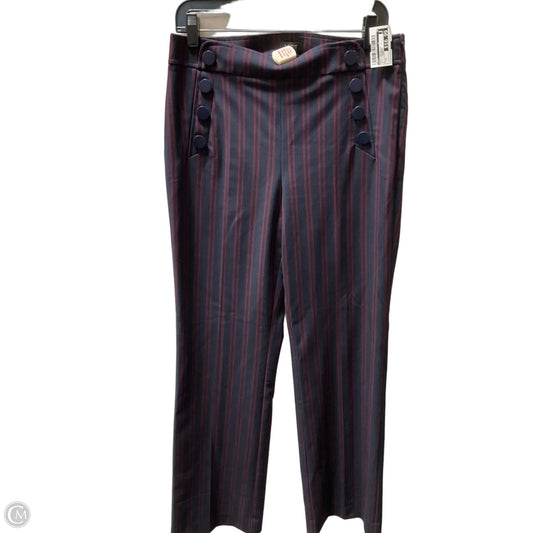 Pants Dress By Loft In Blue & Red, Size: 8