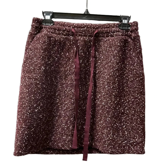 Skirt Mini & Short By Loft In Red, Size: Xs