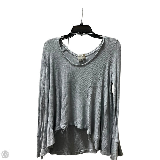 Top Long Sleeve By Free People In Blue, Size: Xs