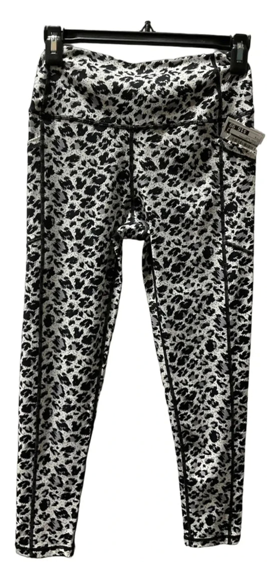 Athletic Leggings By Zyia In Leopard Print, Size: S