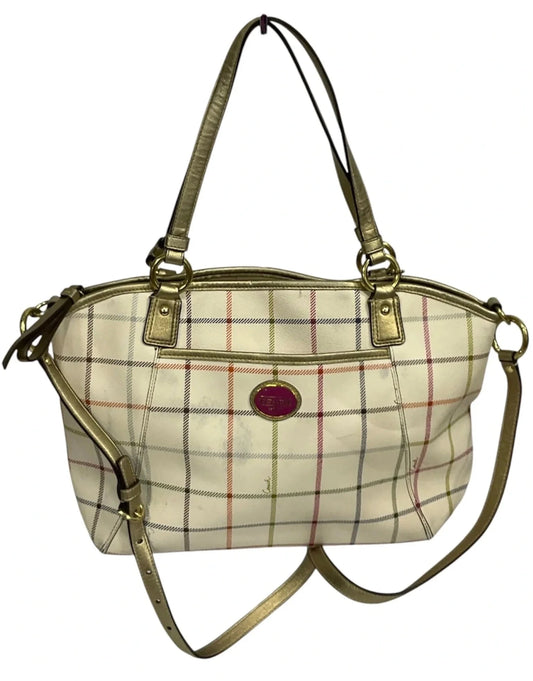 Handbag Designer By Coach, Size: Medium