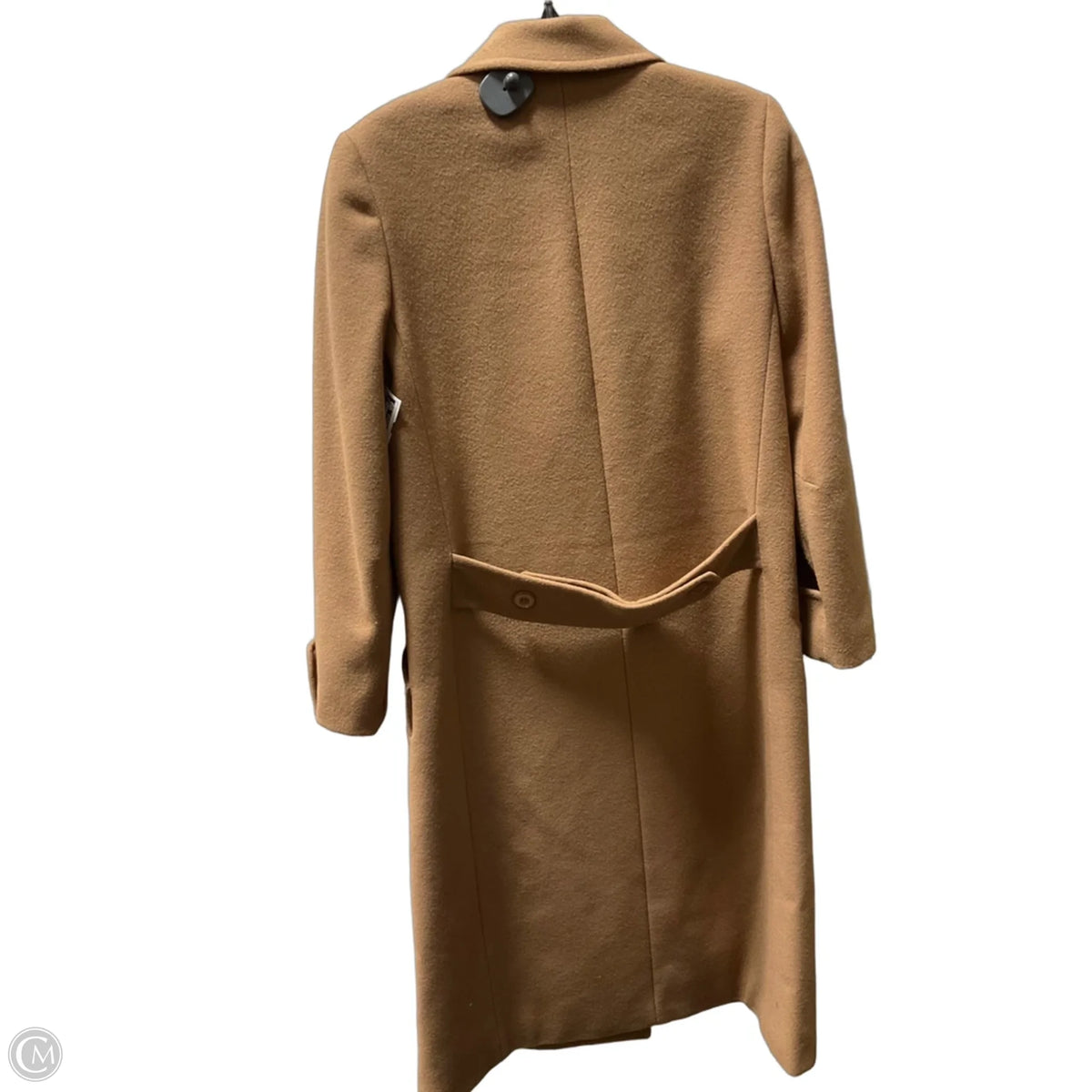 Coat Wool By Cmc In Tan, Size: M