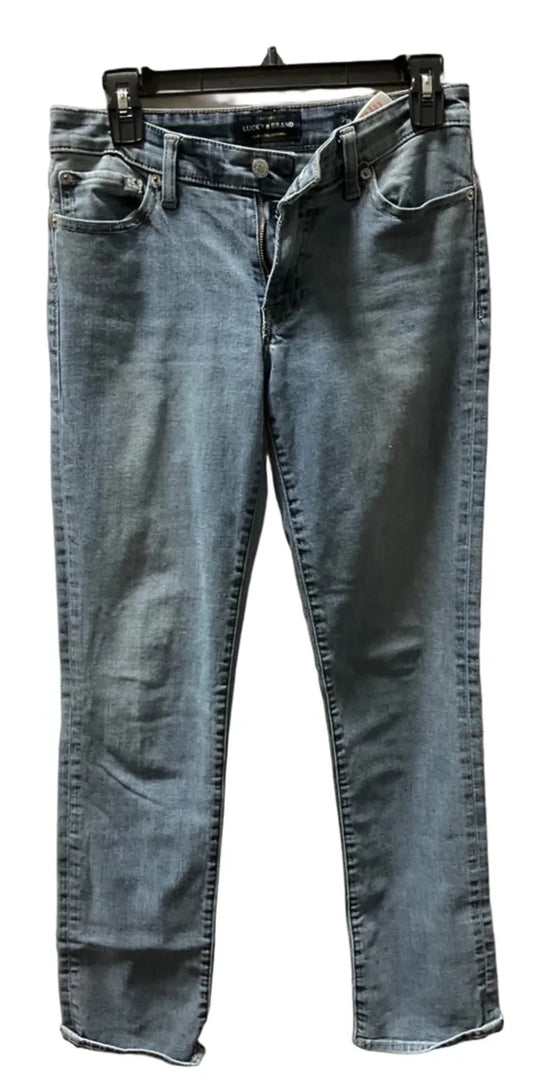Jeans Straight By Lucky Brand In Blue, Size: 6