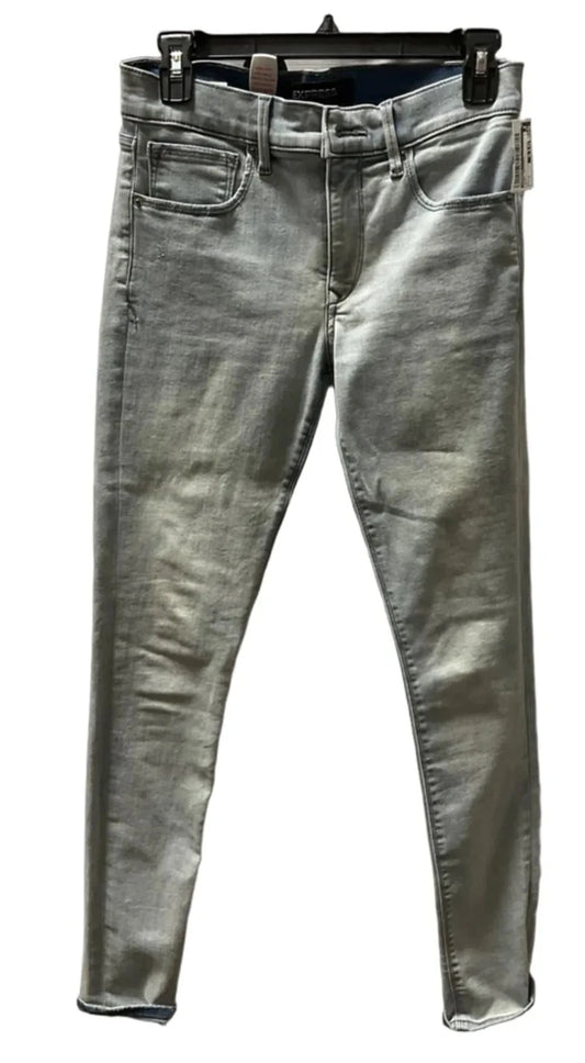 Jeans Jeggings By Express In Blue, Size: 4