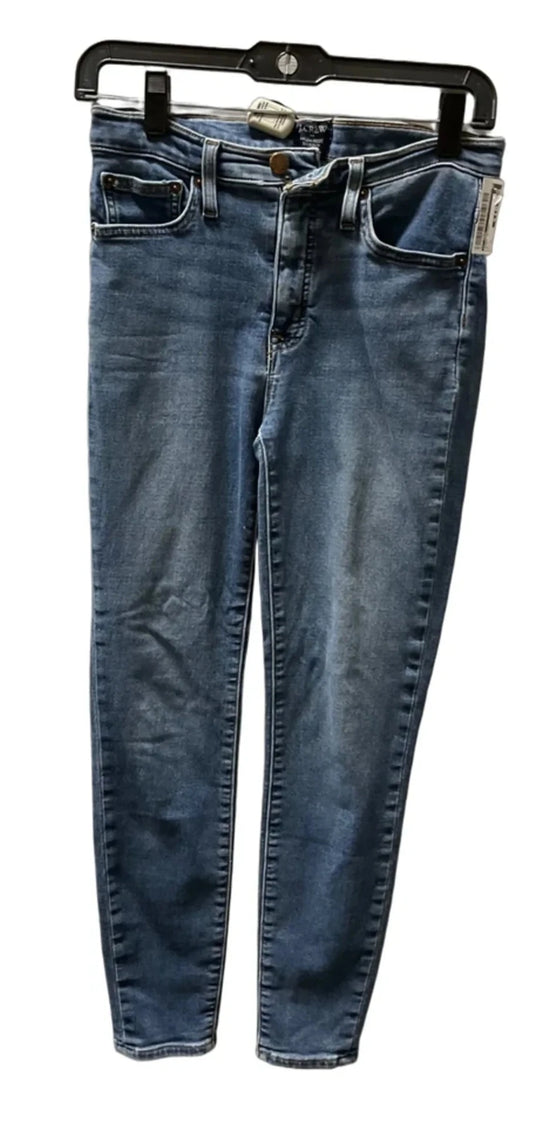 Jeans Skinny By J. Crew In Blue, Size: 4