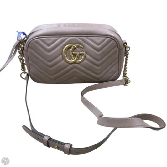 Crossbody Luxury Designer By Gucci, Size: Medium