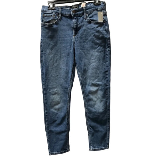 Jeans Skinny By Banana Republic In Blue, Size: 6