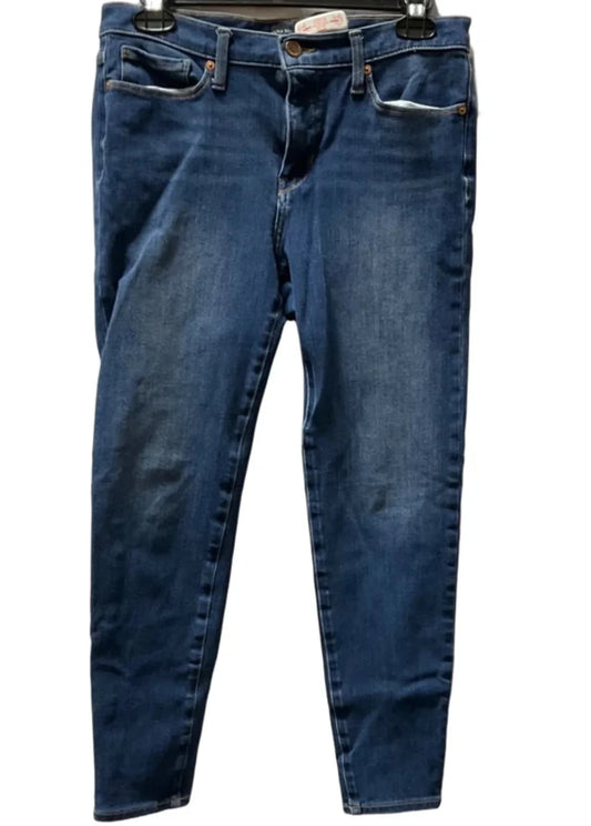 Jeans Skinny By Banana Republic In Blue, Size: 6