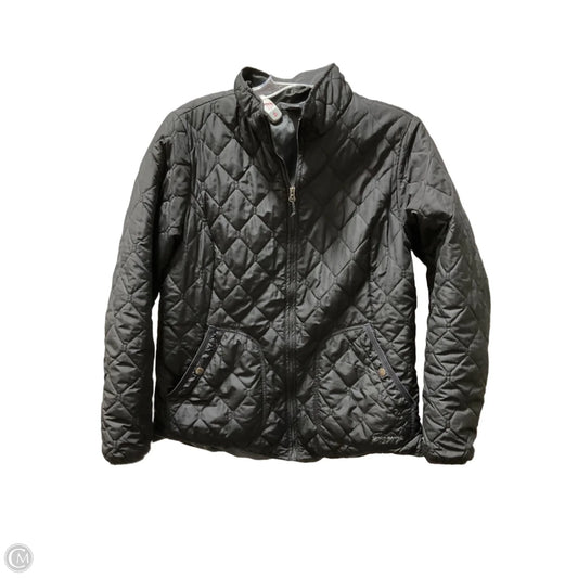 Jacket Puffer & Quilted By Eddie Bauer In Black, Size: L