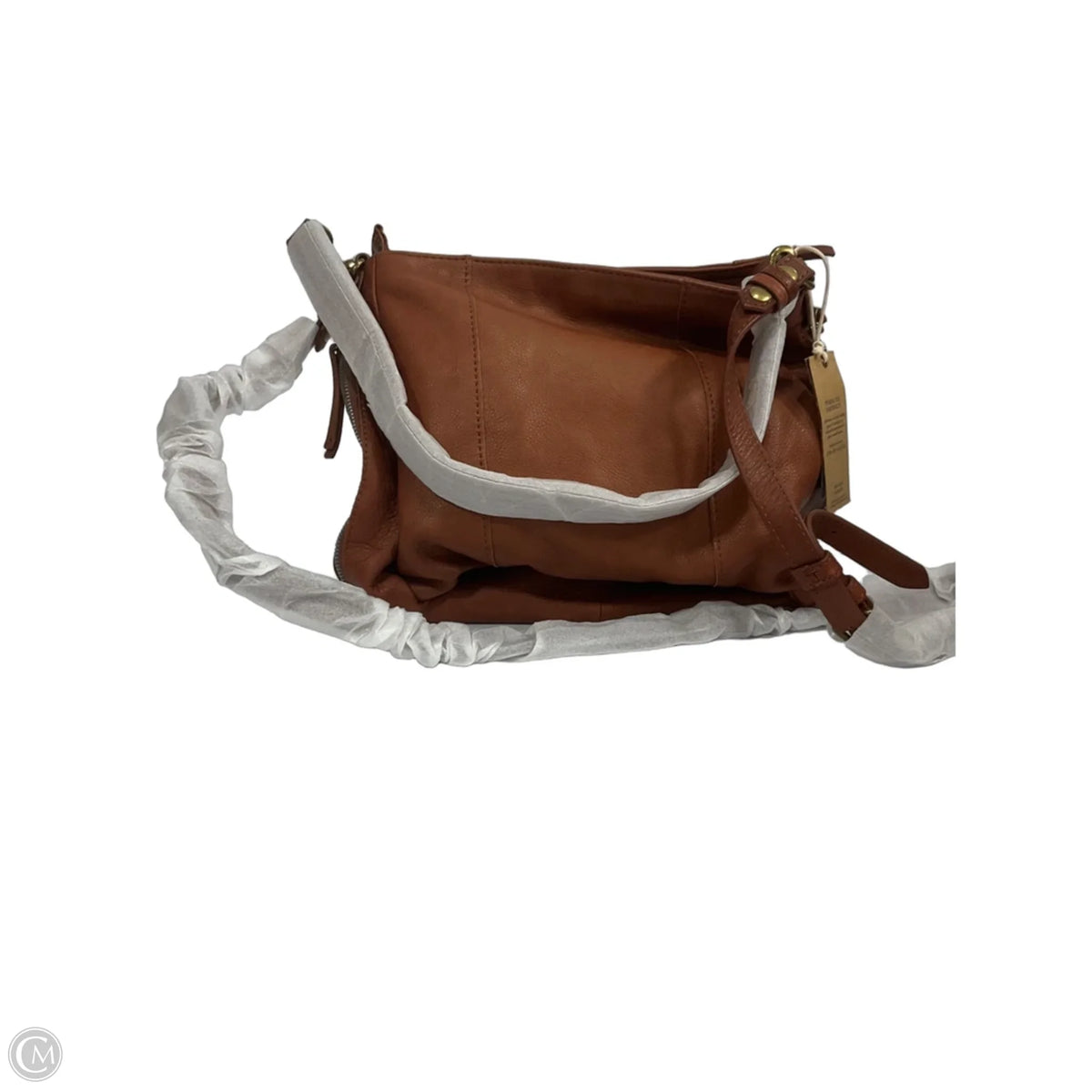 Crossbody Leather By American Eagle, Size: Large