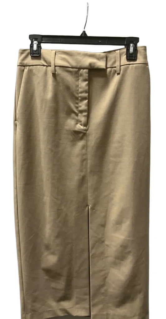 Skirt Midi By Rachel Zoe In Tan, Size: 2