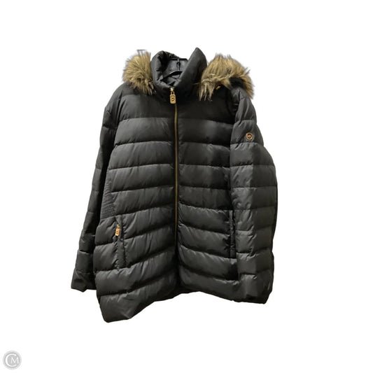 Coat Puffer & Quilted By Michael By Michael Kors In Black, Size: 2x