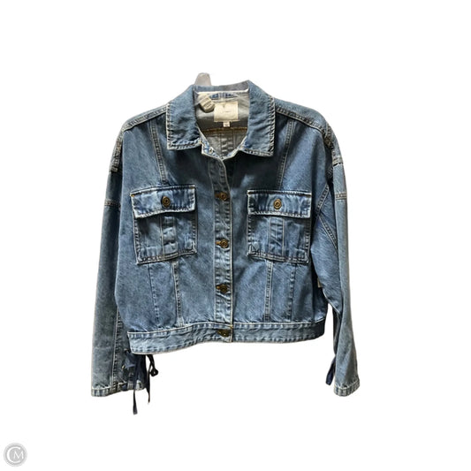 Jacket Denim By A Loves A In Blue, Size: S