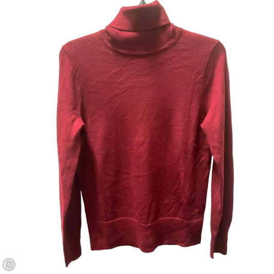 Top Long Sleeve By J. Crew In Red, Size: S