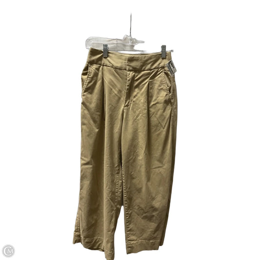 Pants Wide Leg By Gap In Tan, Size: 0