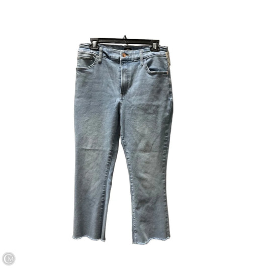 Jeans Flared By Express In Blue, Size: L