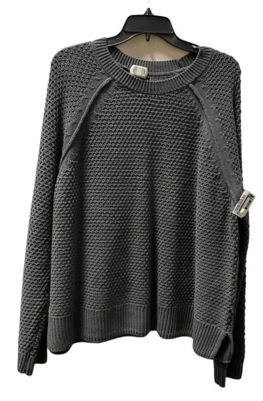 Sweater By Gap In Grey, Size: Xl