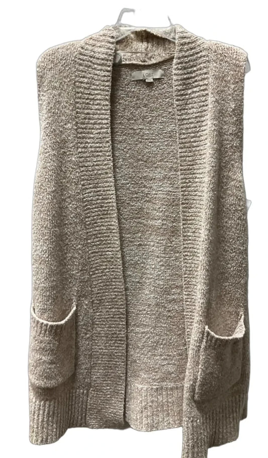 Cardigan By Loft In Beige, Size: Xs