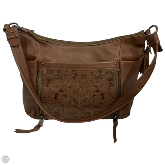 Handbag Leather By The Sak, Size: Medium
