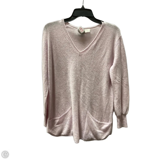 Sweater Cashmere By Cmb In Purple, Size: L