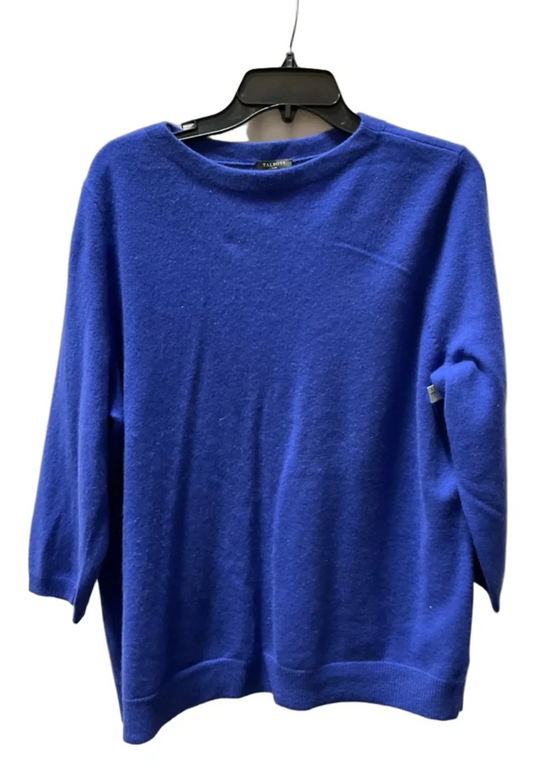Sweater Cashmere By Talbots In Blue, Size: 2x