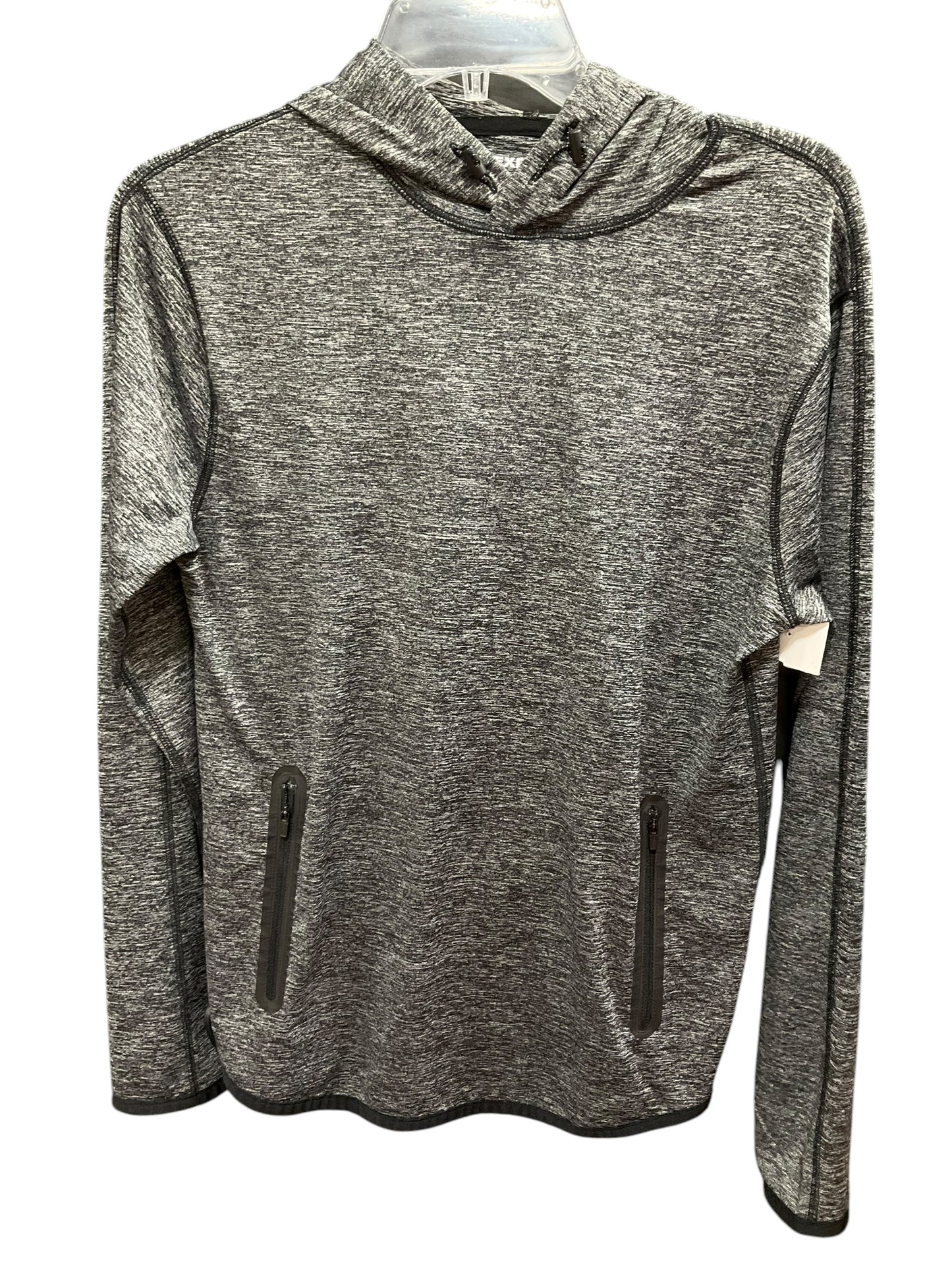 Athletic Sweatshirt Crewneck By Express In Charcoal, Size: Xs