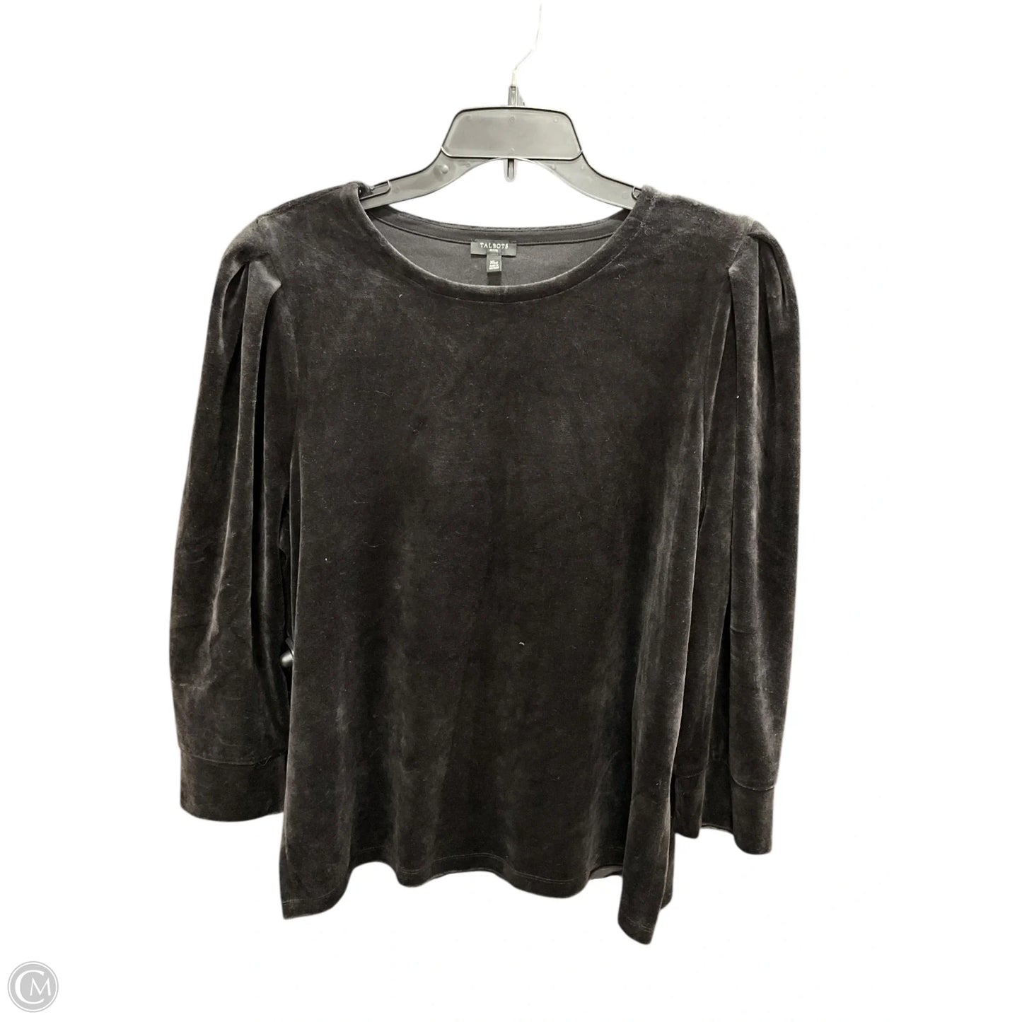 Top Long Sleeve By Talbots In Black, Size: Xl