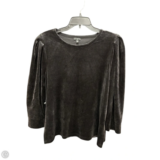 Top Long Sleeve By Talbots In Black, Size: Xl