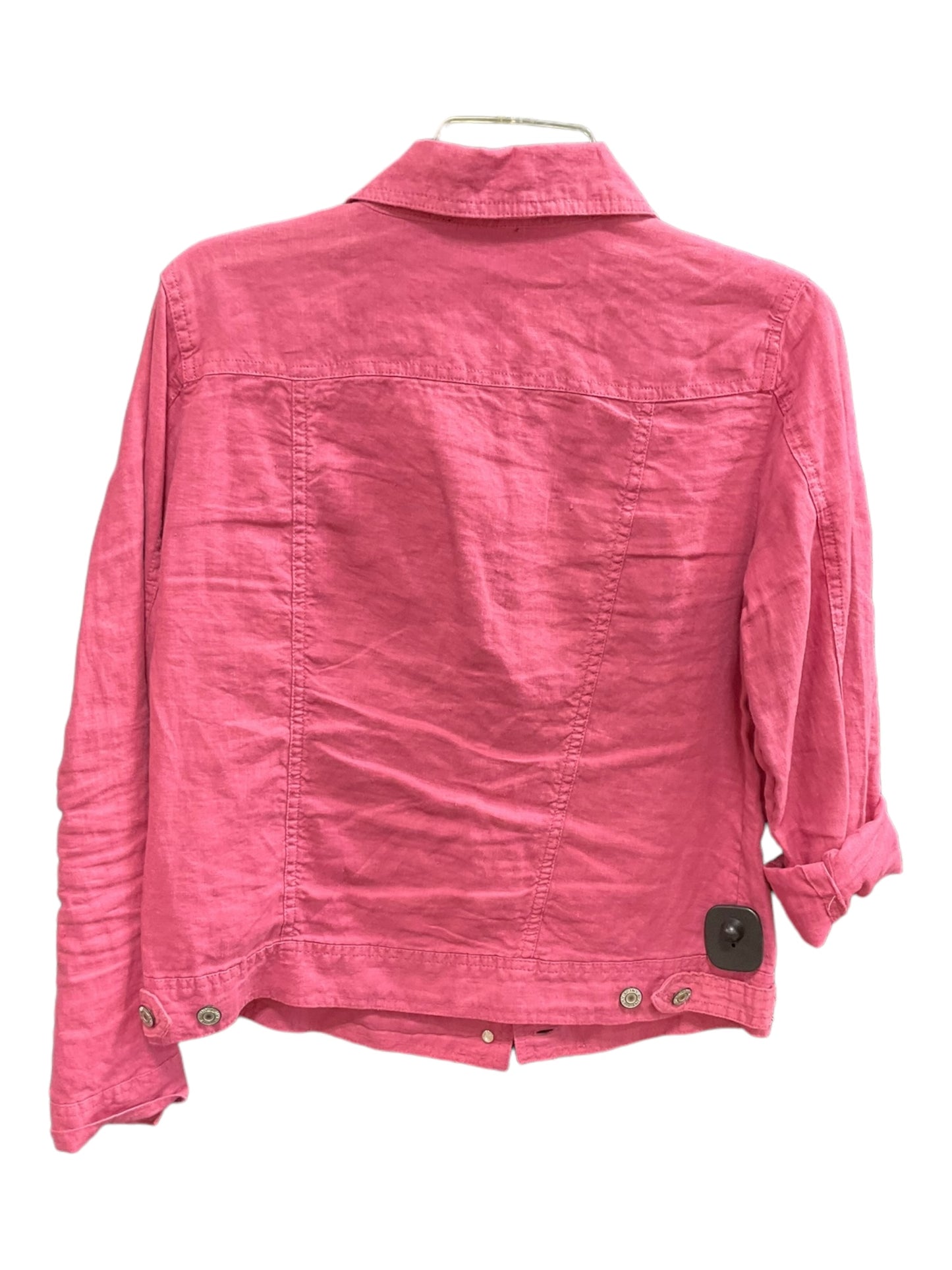 Pink Jacket Shirt Jones New York, Size S