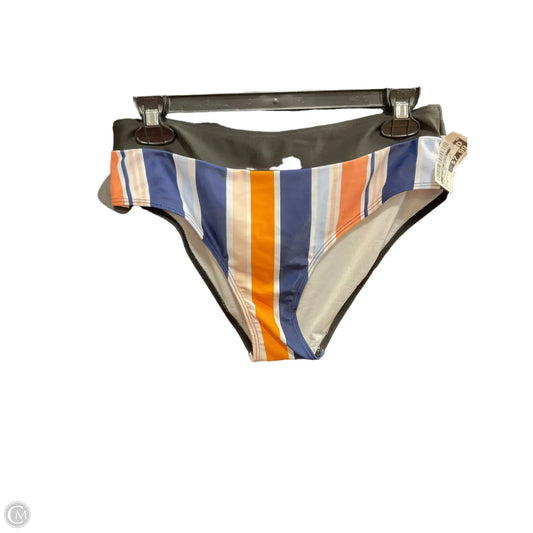 Swimsuit Bottom By Clothes Mentor In Blue & Orange, Size: M