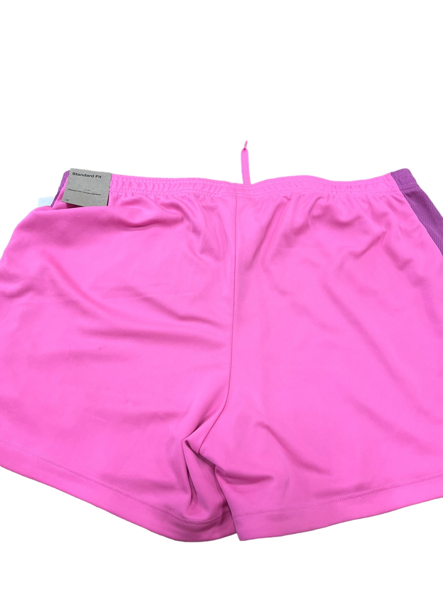 Pink Athletic Shorts Nike Apparel, Size L