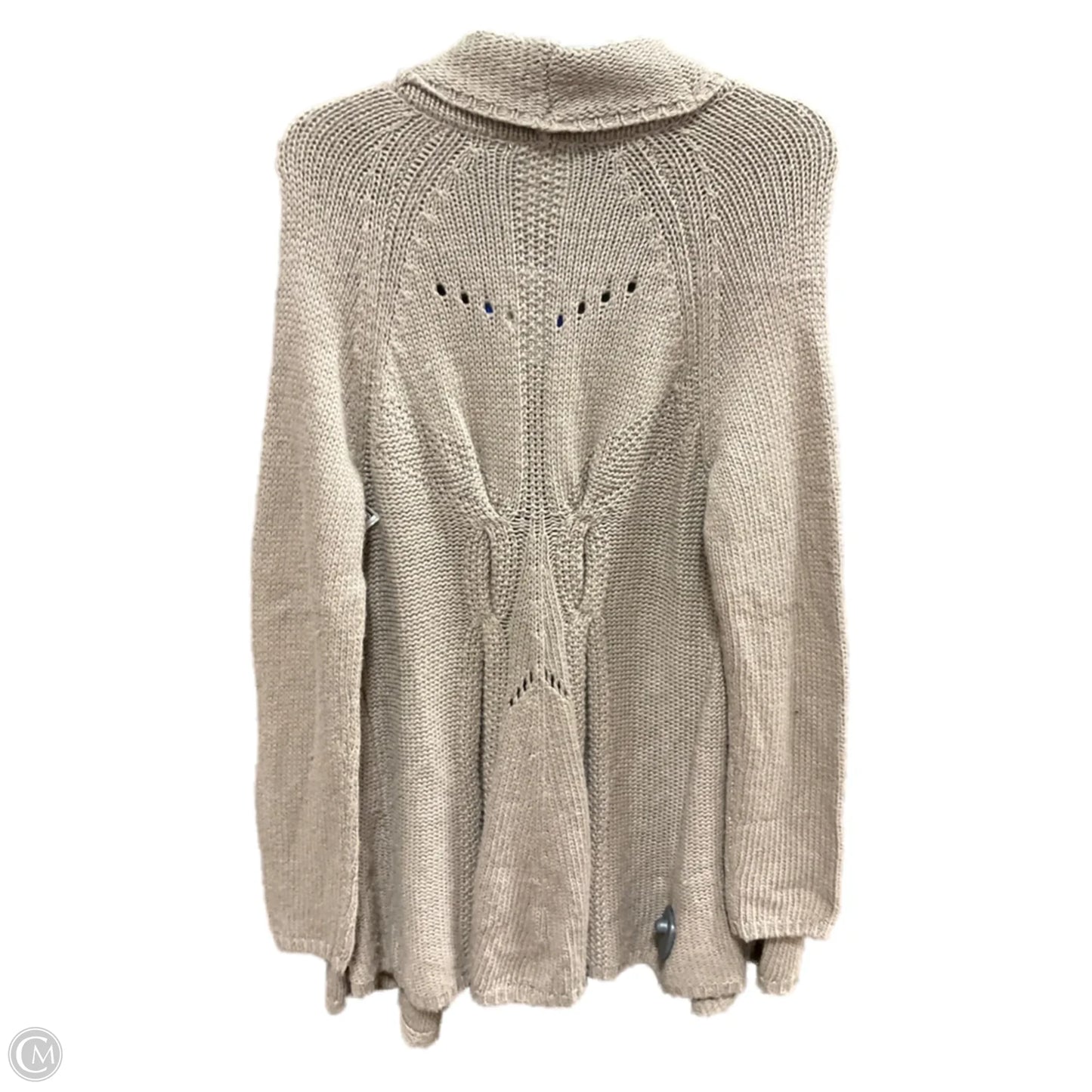 Sweater Cardigan By Matty M In Brown, Size: L