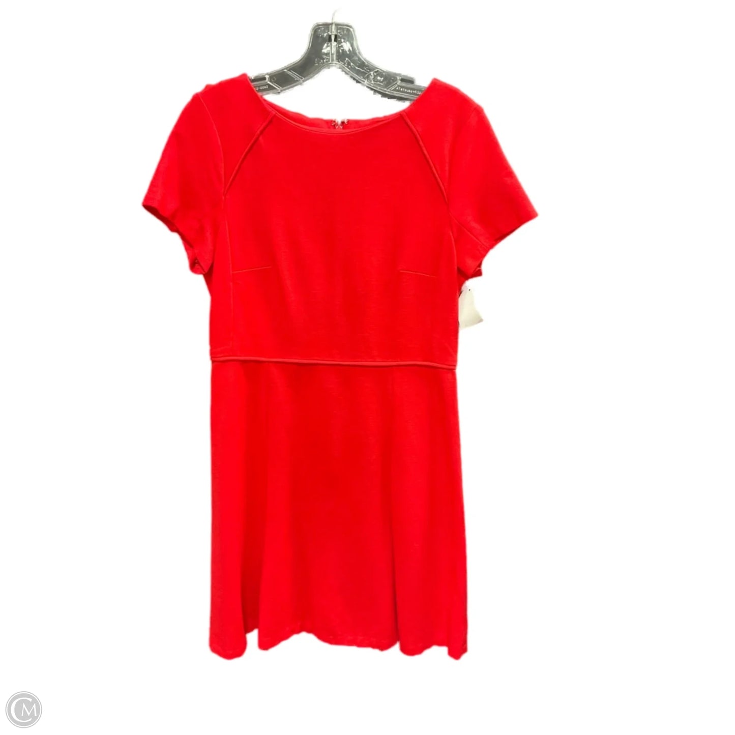 Dress Casual Midi By J. Crew In Red, Size: 8