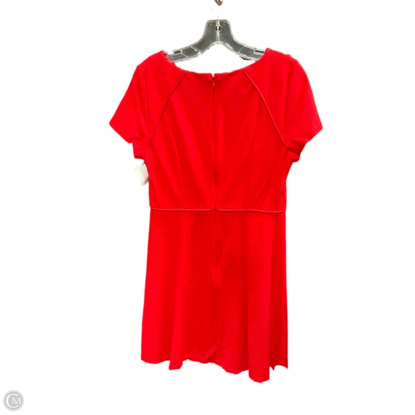 Dress Casual Midi By J. Crew In Red, Size: 8