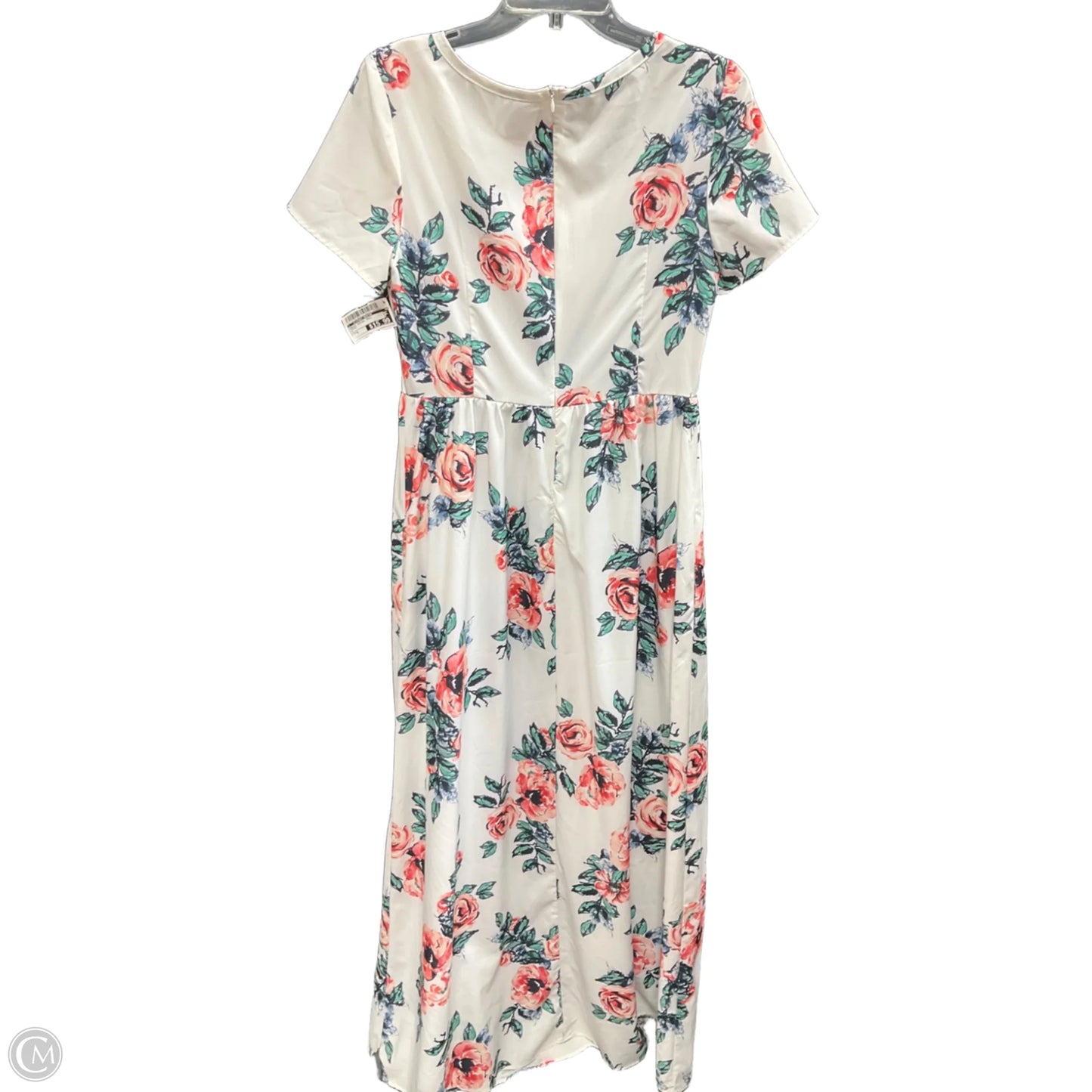 Dress Casual Maxi By Clothes Mentor In Cream, Size: M