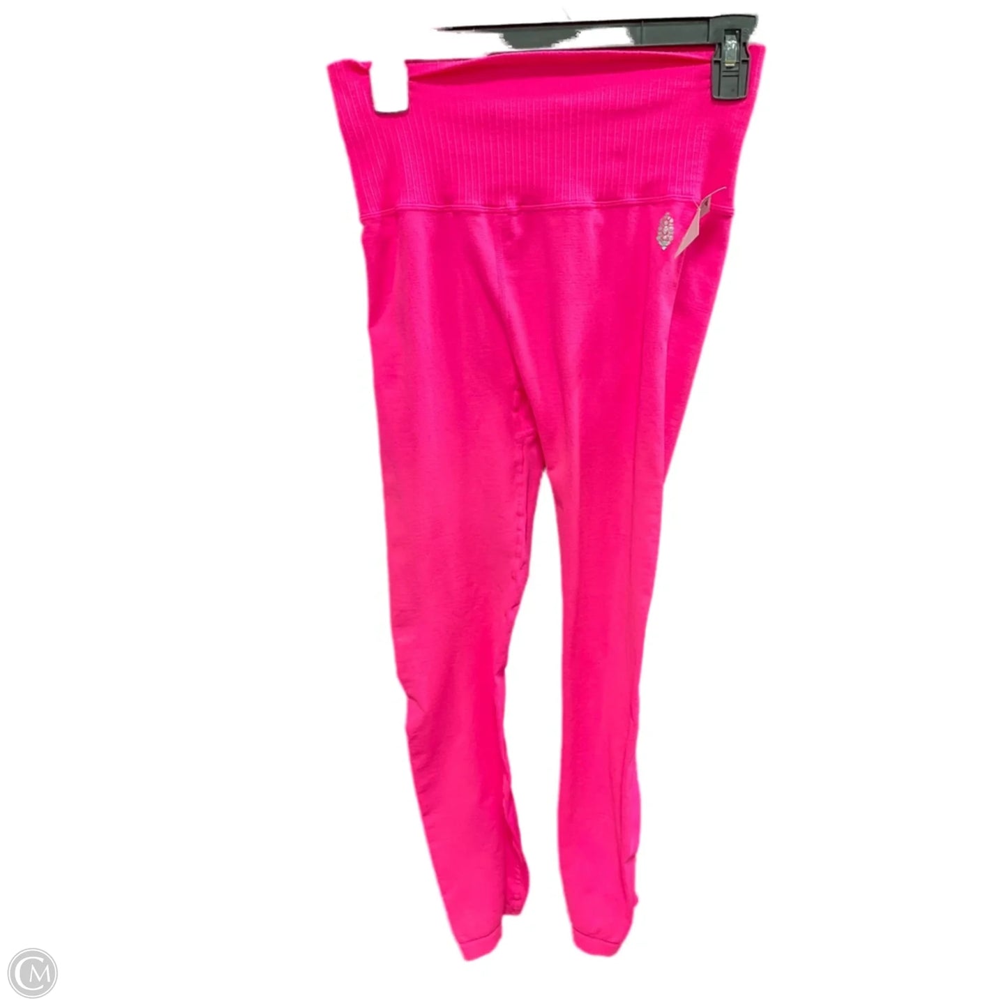 Athletic Leggings By Free People In Pink, Size: M