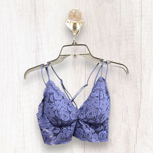 Navy Bra Pink, Size L