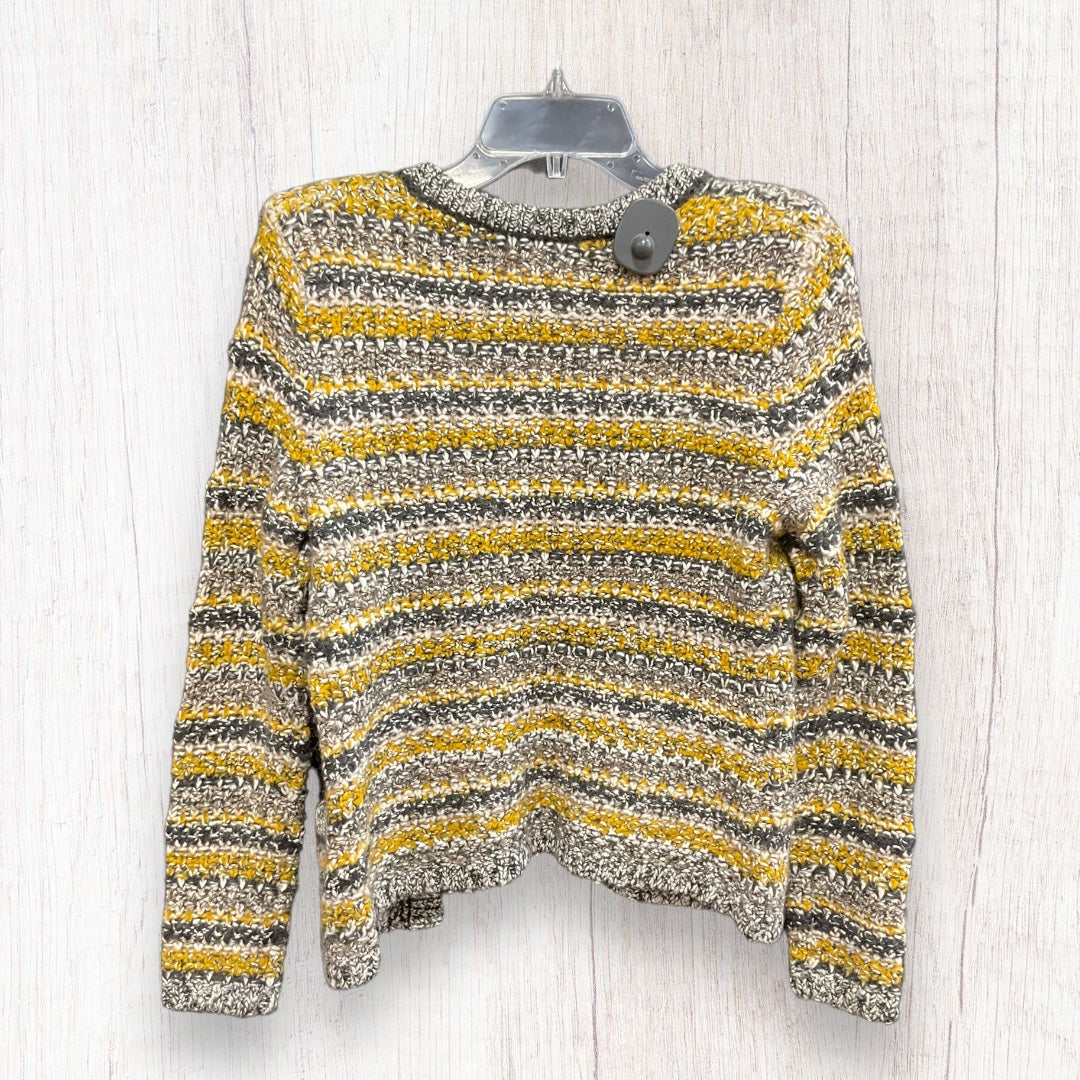 Sweater Cardigan By Banana Republic In Yellow, Size: Xs