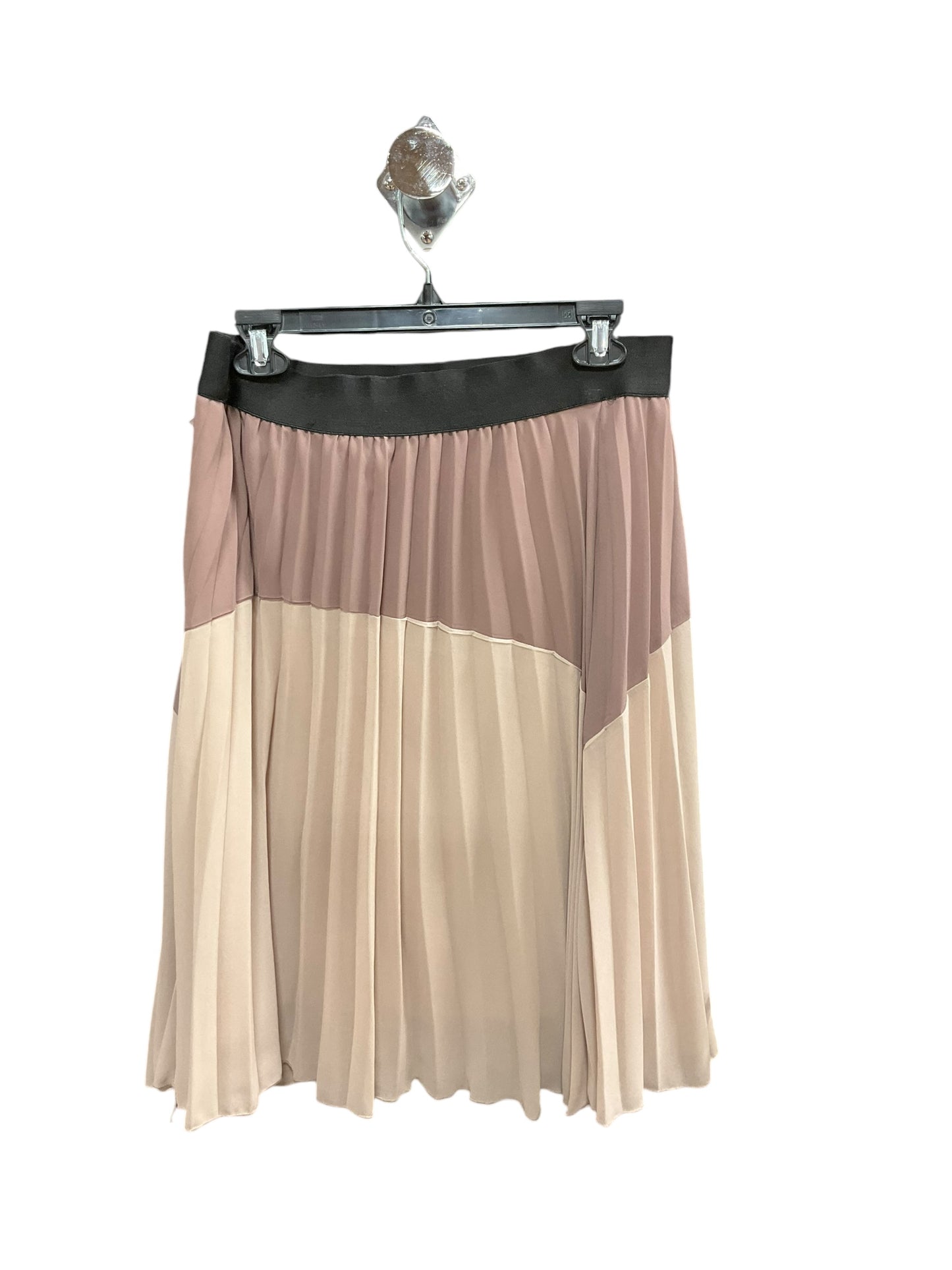 Skirt Midi By Clothes Mentor In Tan, Size: M