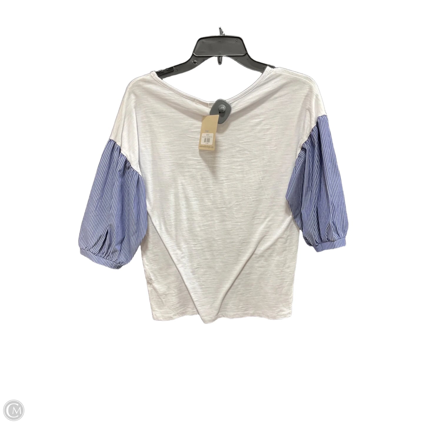 Top Short Sleeve By Clothes Mentor In White, Size: S