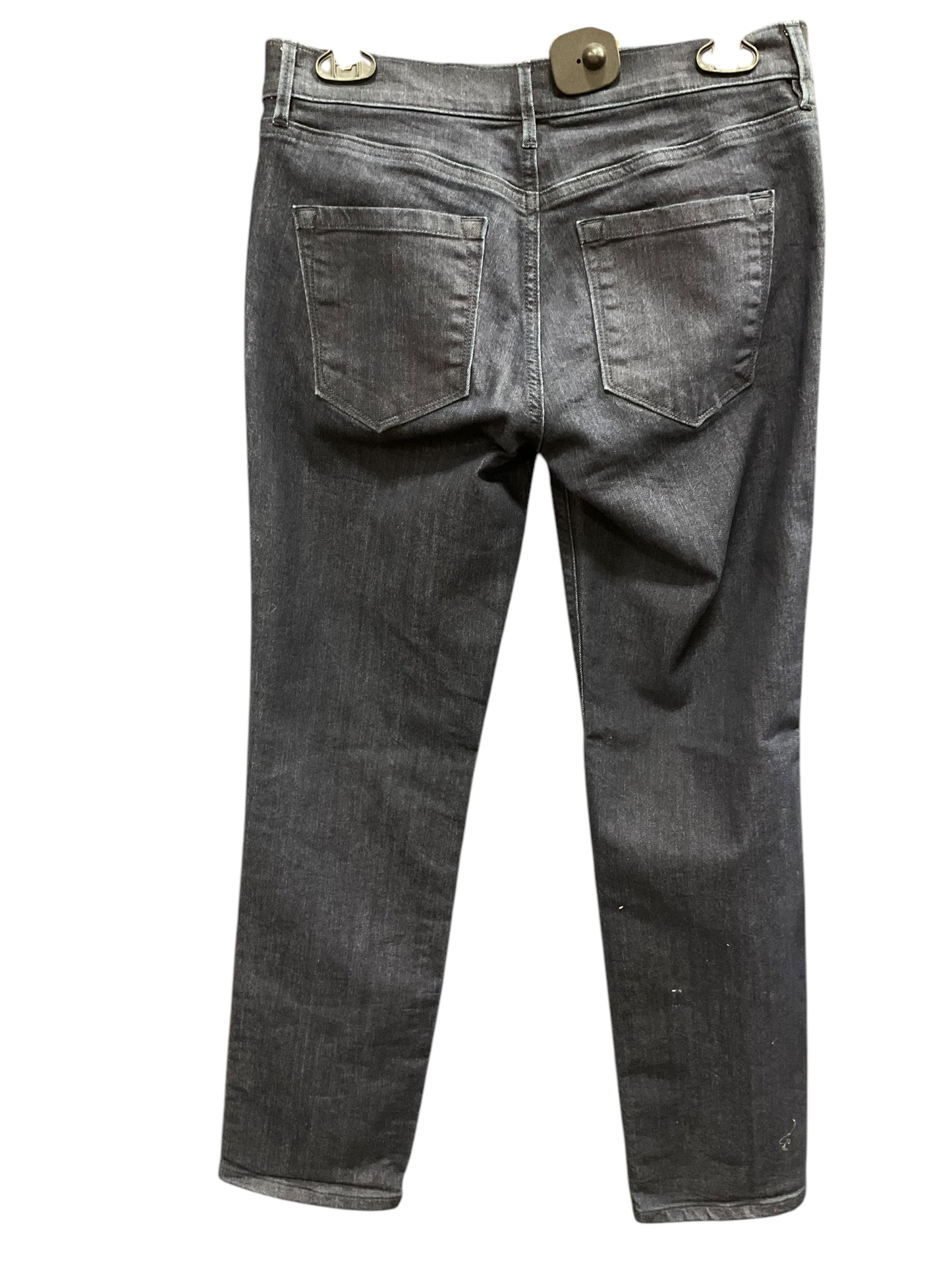 Jeans Straight By Loft In Blue Denim, Size: 6