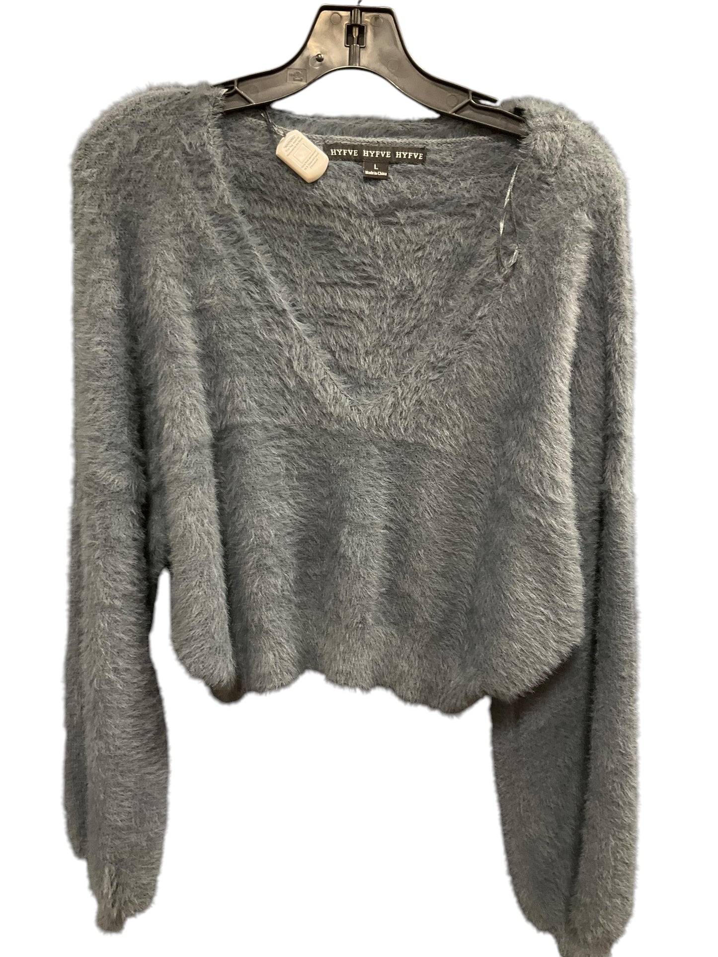 Sweater By Hyfve In Grey, Size: L