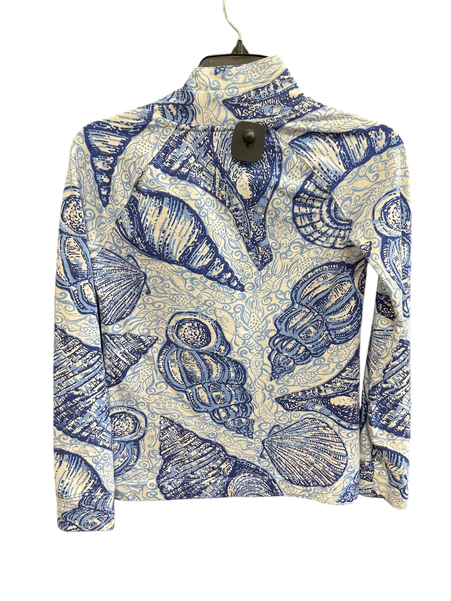 Top Long Sleeve By Lilly Pulitzer In Blue, Size: Xxs