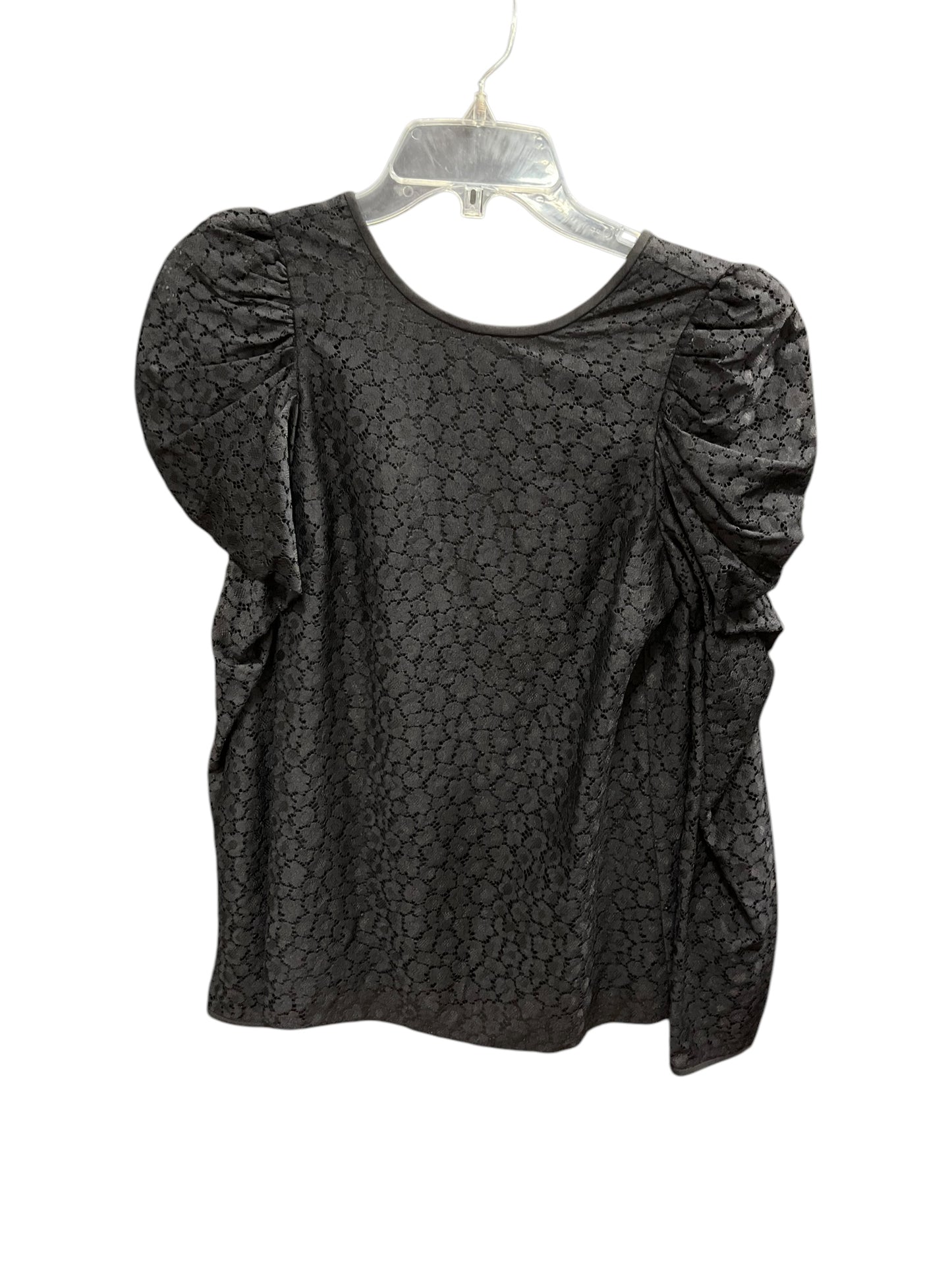 Top Long Sleeve By Kate Spade In Black, Size: Xs