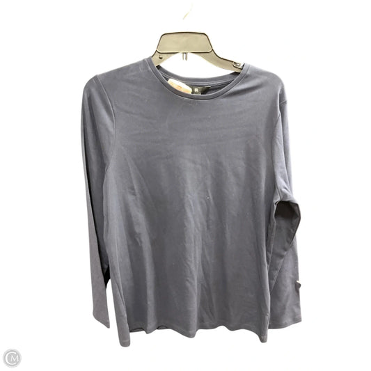 Top Long Sleeve Basic By Banana Republic In Navy, Size: Xl