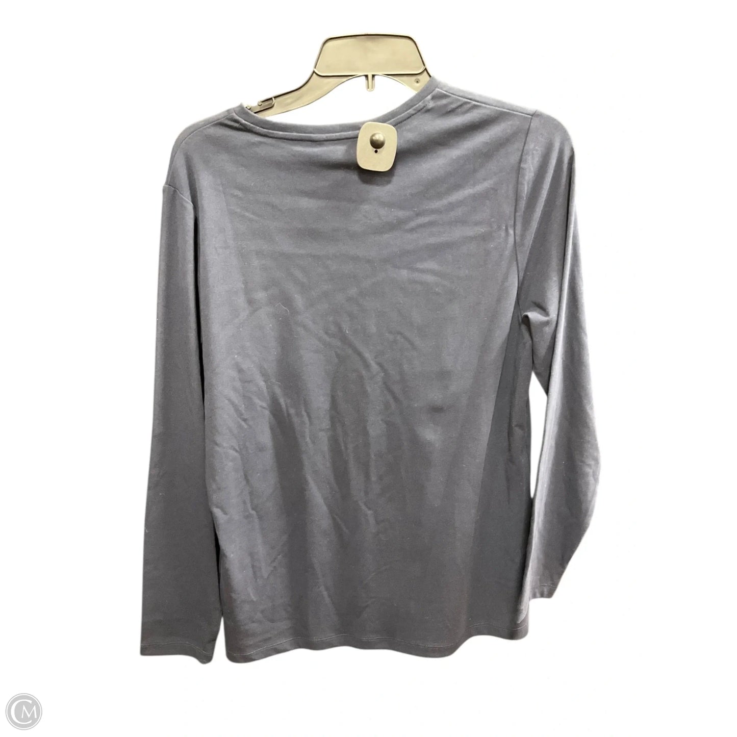 Top Long Sleeve Basic By Banana Republic In Navy, Size: Xl