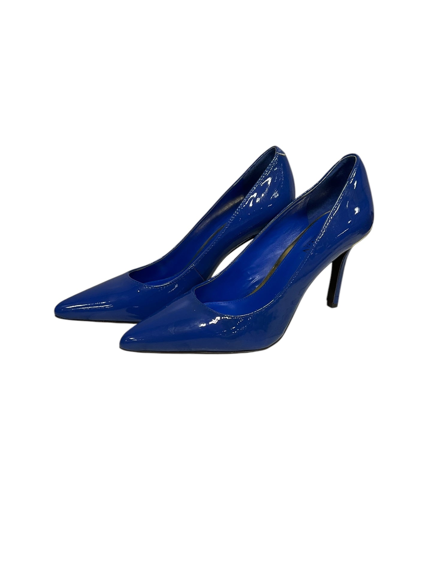 Shoes Heels Platform By Ralph Lauren In Blue, Size: 6.5